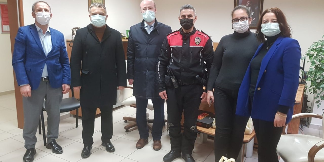 Altınküre Okulları’ndan Asayiş Şube Müdürlüğüne Ziyaret