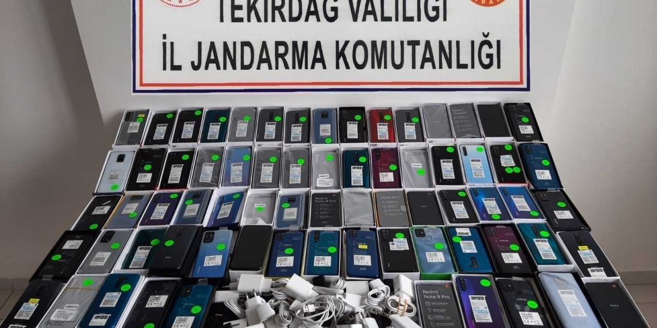 Tekirdağ’da 250 Bin Liralık Gümrük Kaçağı Mal Ele Geçirildi