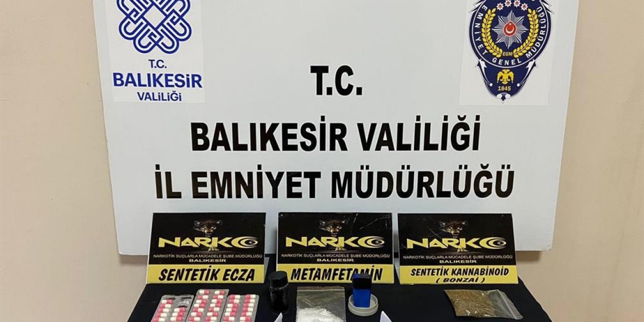 Balıkesir’de Polisten 2 Uyuşturucu Şüphelisine Operasyon