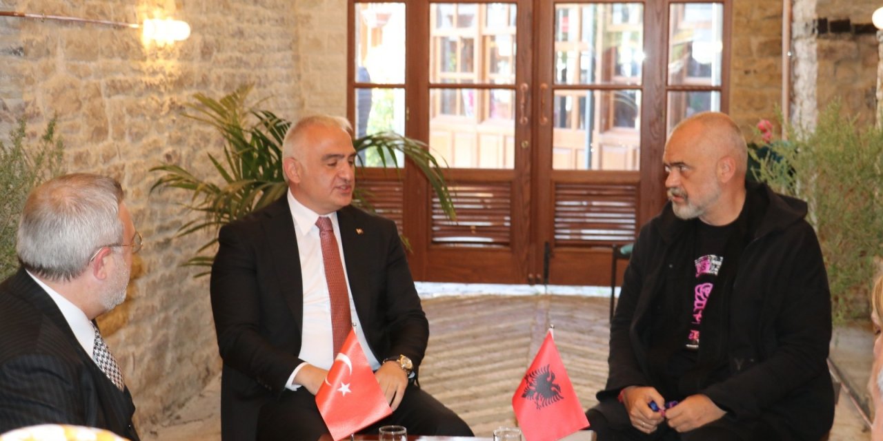 Kültür Ve Turizm Bakanı Ersoy, Arnavutluk’ta