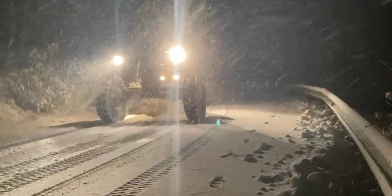 Kocaeli’de Kar Yağışı