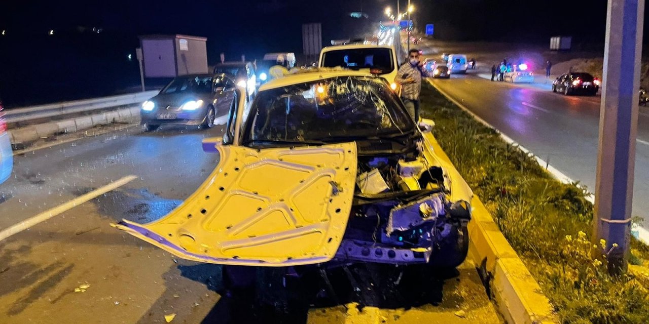 Adıyaman’da Otomobil Takla Attı: 4 Yaralı