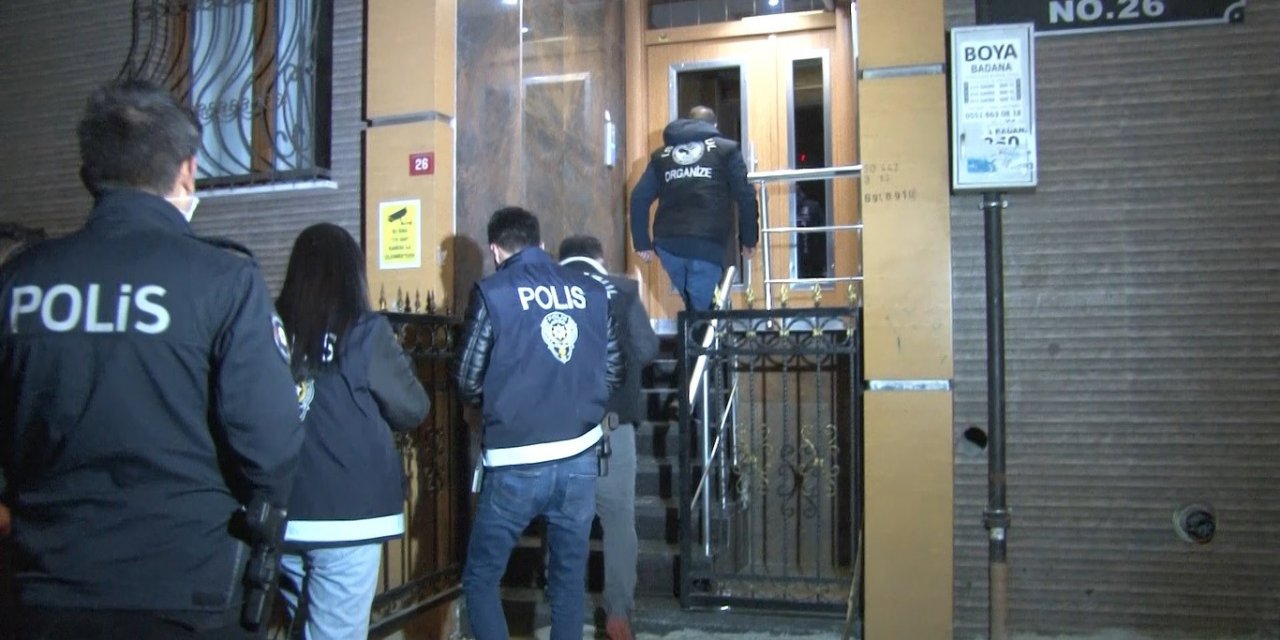 İ̇stanbul’da Sedat Peker Ve Suç Örgütüne Eş Zamanlı Operasyon