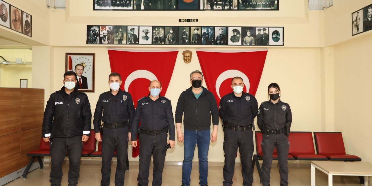 Başkan Savran, Polis Noktalarını Ziyaret Etti