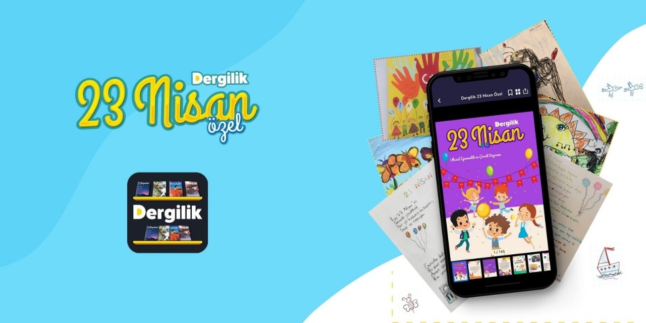 Çocuklar 23 Nisan’ı Dergilik’te Kutluyor