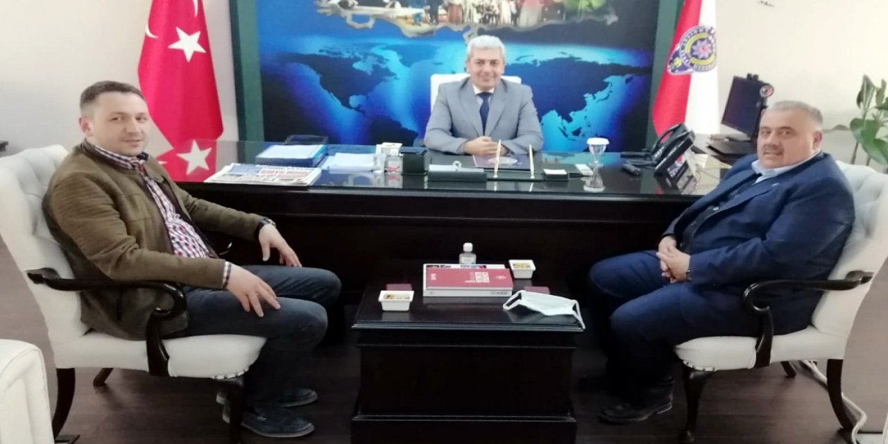 Çesob Başkanı Gür’den Emniyet’e 176. Yıl Ziyareti