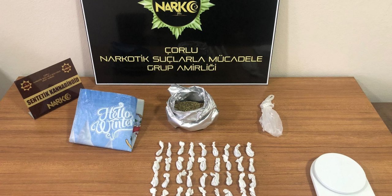 Çorlu Polisinden Uyuşturucuya Geçit Yok