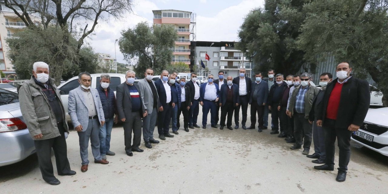 Aydın Büyükşehir Belediyesi Köşklü Muhtarların Taleplerini Dinledi