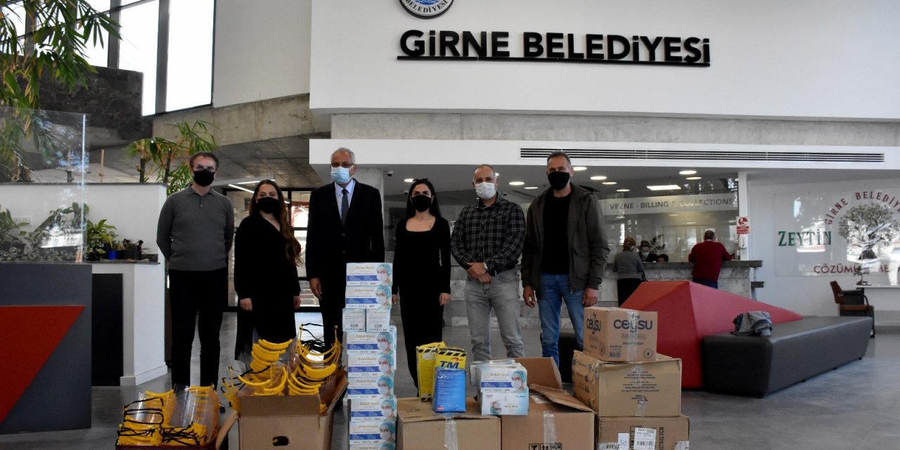 Muratpaşa’dan Girne’ye Pandemi Desteği