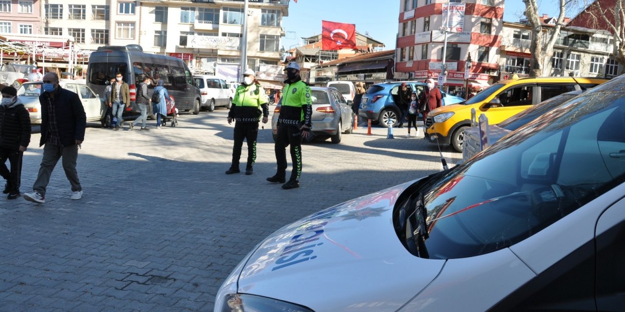 Simav’da 68 Araç Trafikten Men Edildi