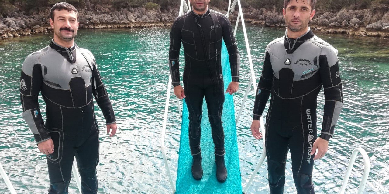 İ̇tfaiyenin Balıkadamlarına Sıkı Eğitim