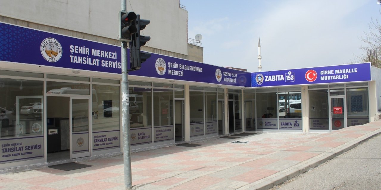 Kahta Belediyesi’nin Yeni Hizmet Noktaları Faaliyete Geçti
