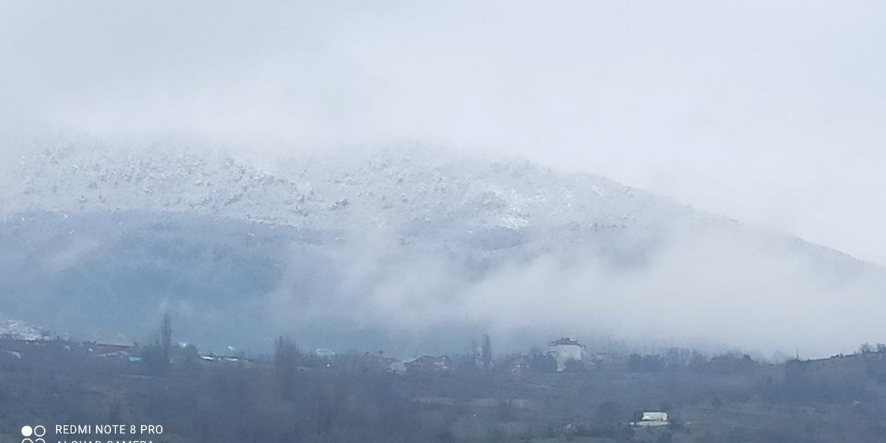 Devrek’te Nisan Ayında Kar Sürprizi