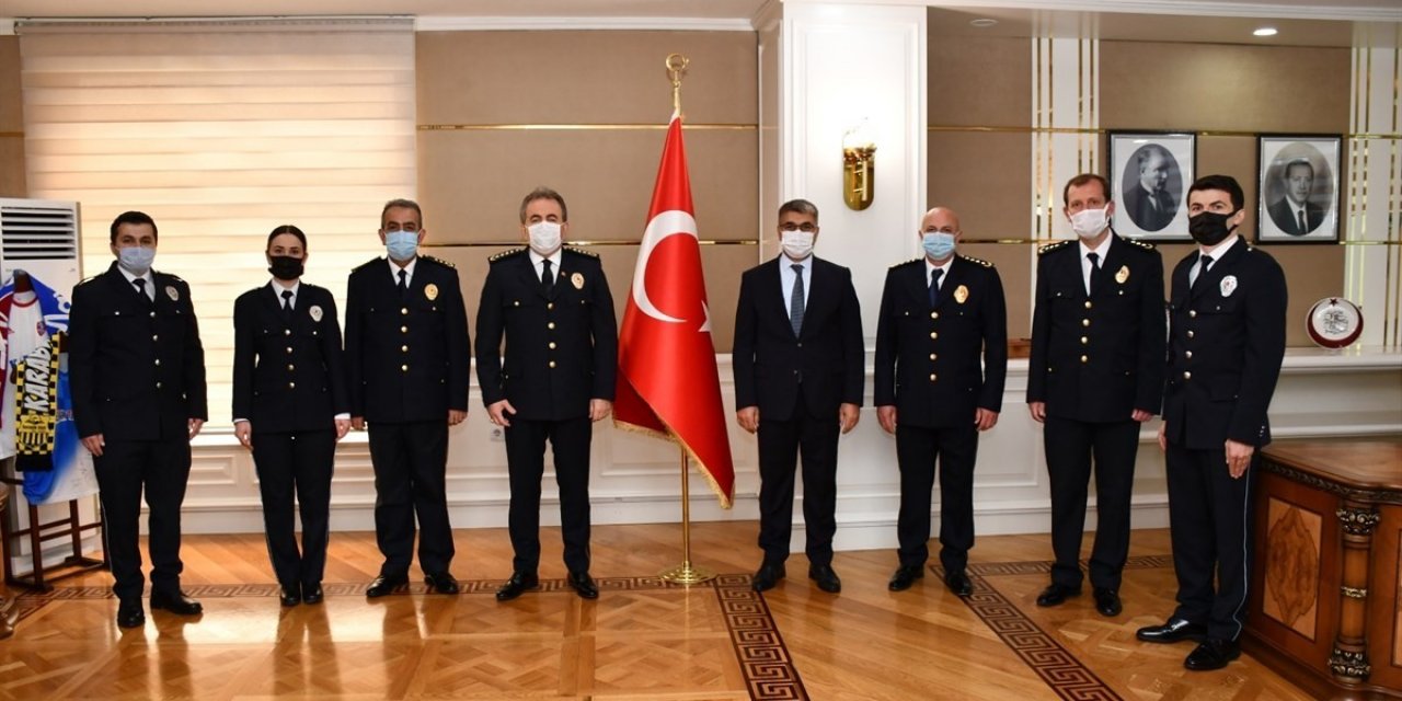 Emniyet Teşkilatından Vali Gürel’e ‘polis Haftası’ Ziyareti