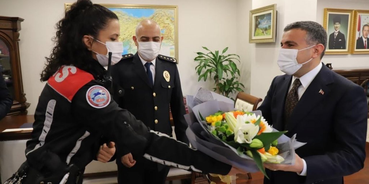 - Emniyet Teşkilatından Vali Atay’a Polis Haftası Ziyareti