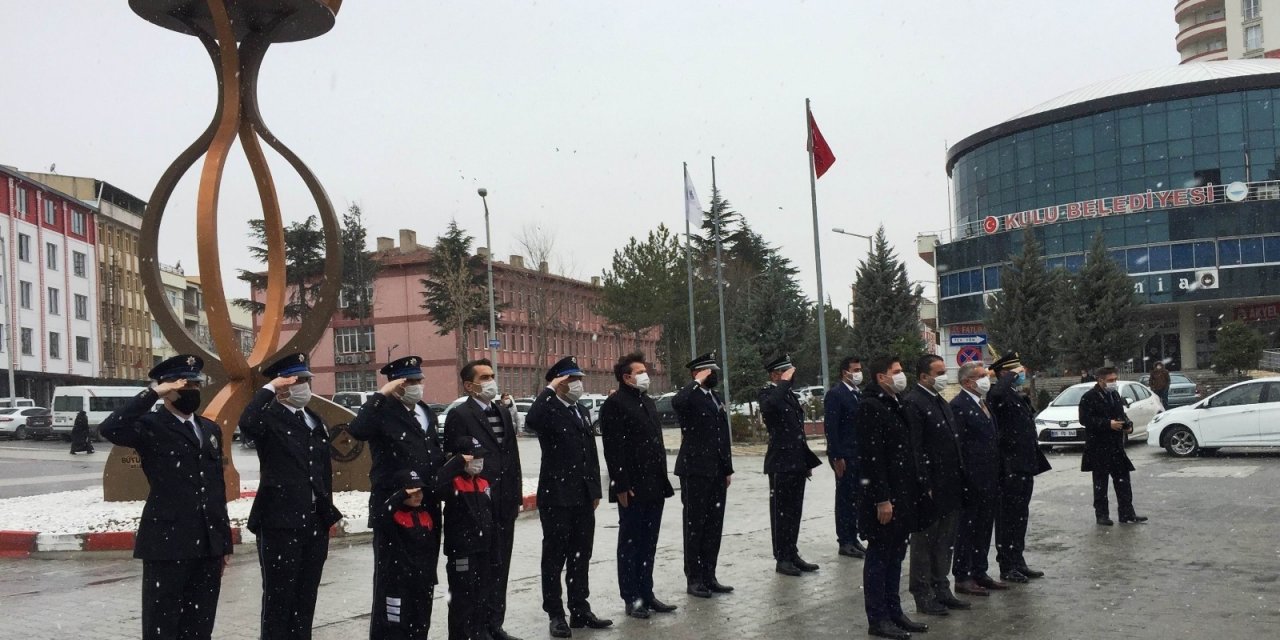 Kulu’da Polis Teşkilatı’nın 176. Kuruluş Yıldönümü Kutlandı