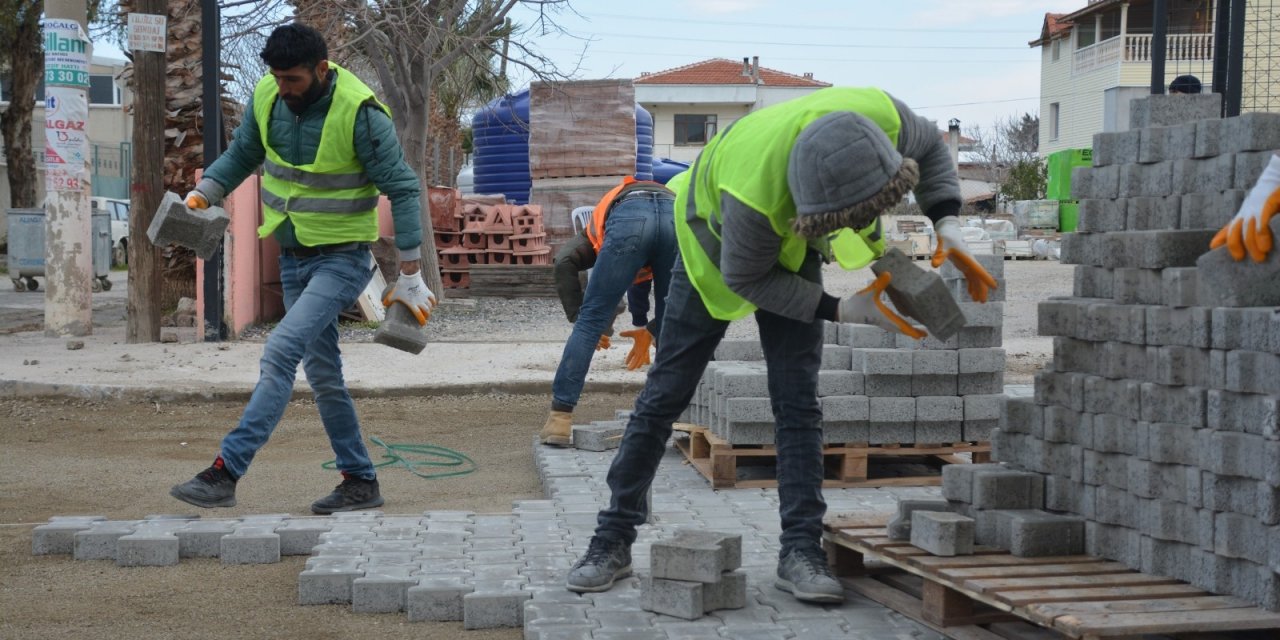 Yeni Şakran’da Yollar Yenileniyor