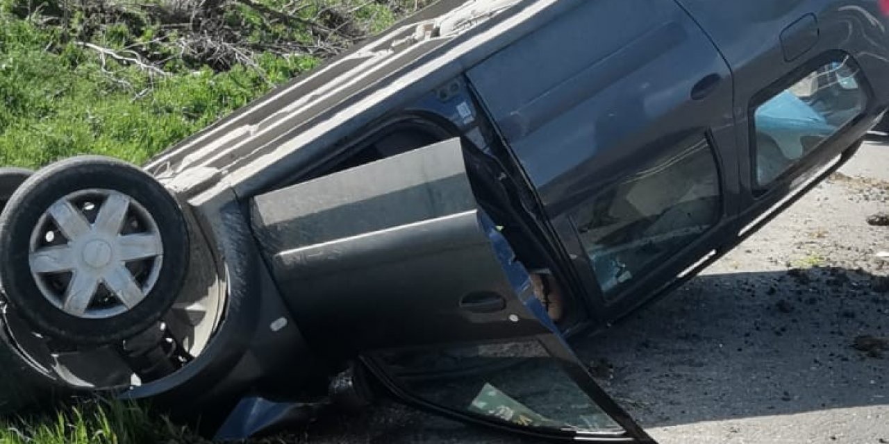 Bir Anlık Dikkatsizlik Kazaya Neden Oldu: 1 Yaralı