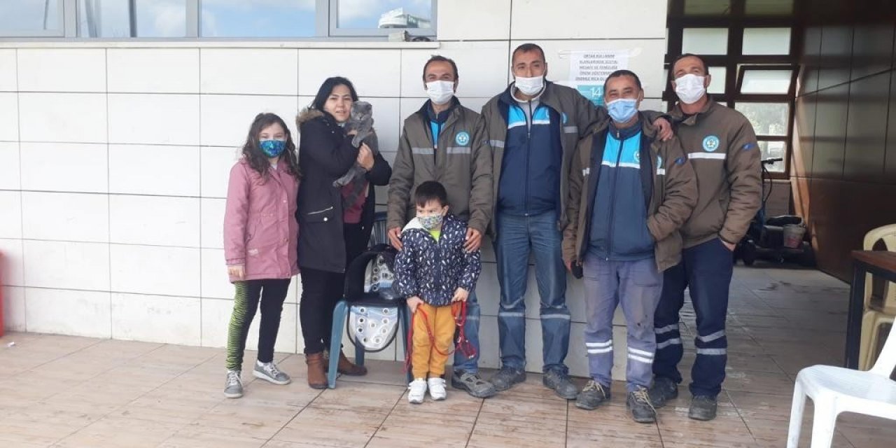 Kayıp ‘casper’ Büyükşehir Çalışanları Tarafından Bulundu