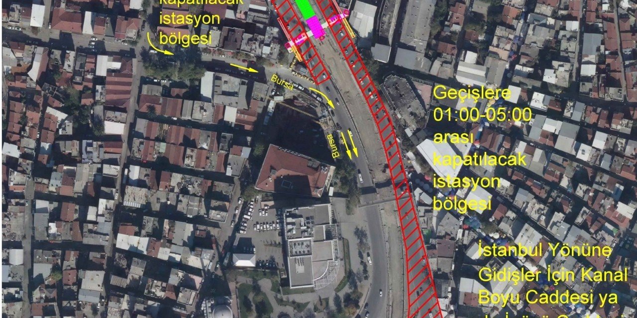İ̇stanbul Caddesinde Trafik Düzenlemesi