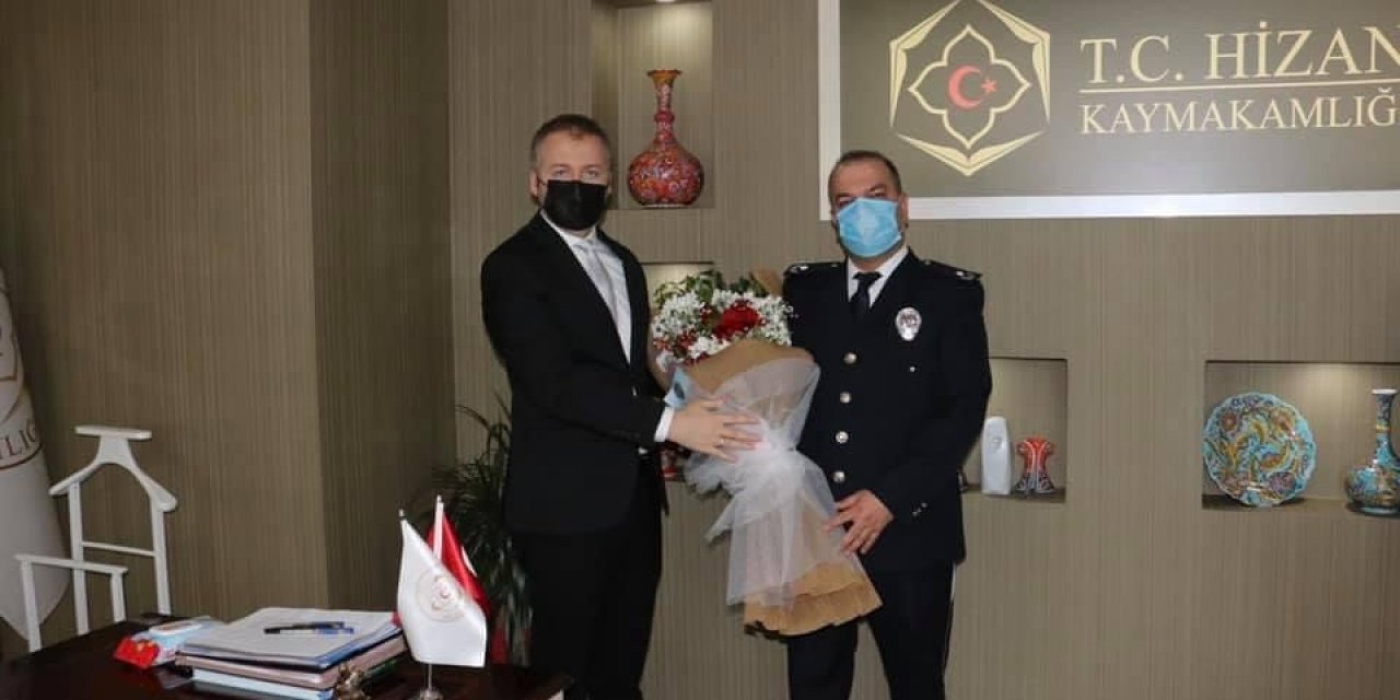 Kaymakam Yelek Emniyet Mensuplarını Kabul Etti
