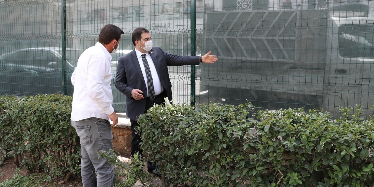 Canpolat Park Çalışmasını İnceledi