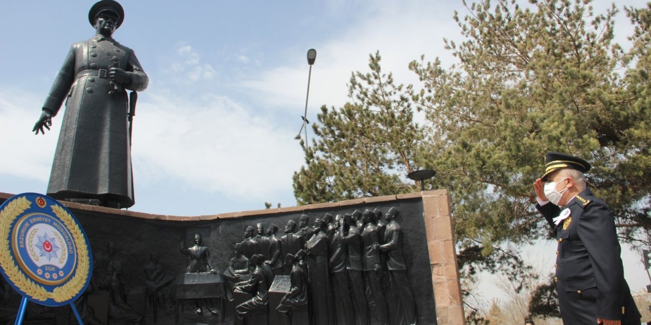 Erzurum’da Polis Teşkilatının Kuruluşu Kutlandı