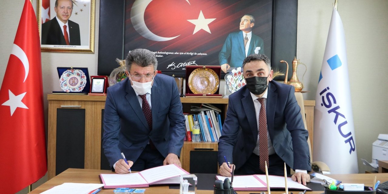 Narman’da İ̇stihdama Yönelik Protokol İmzalandı