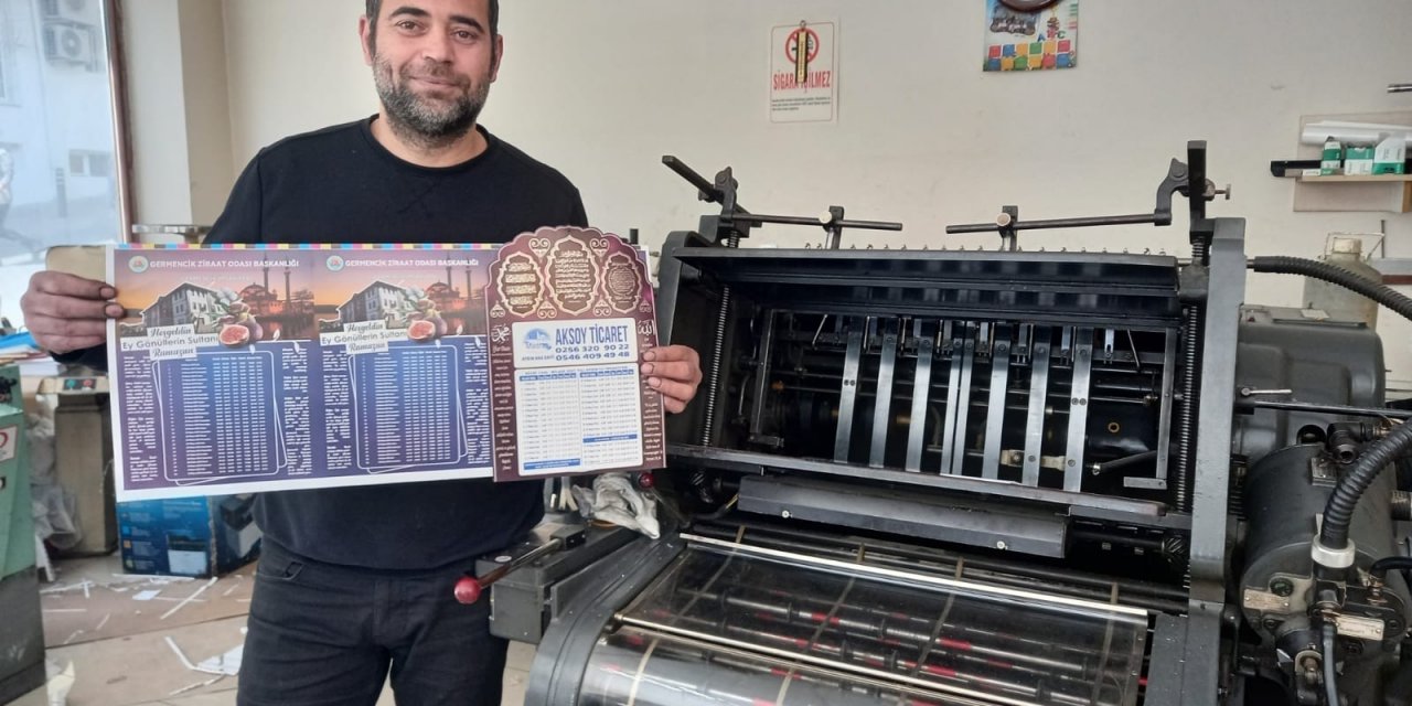 Matbaalarda İmsakiye Mesaisi