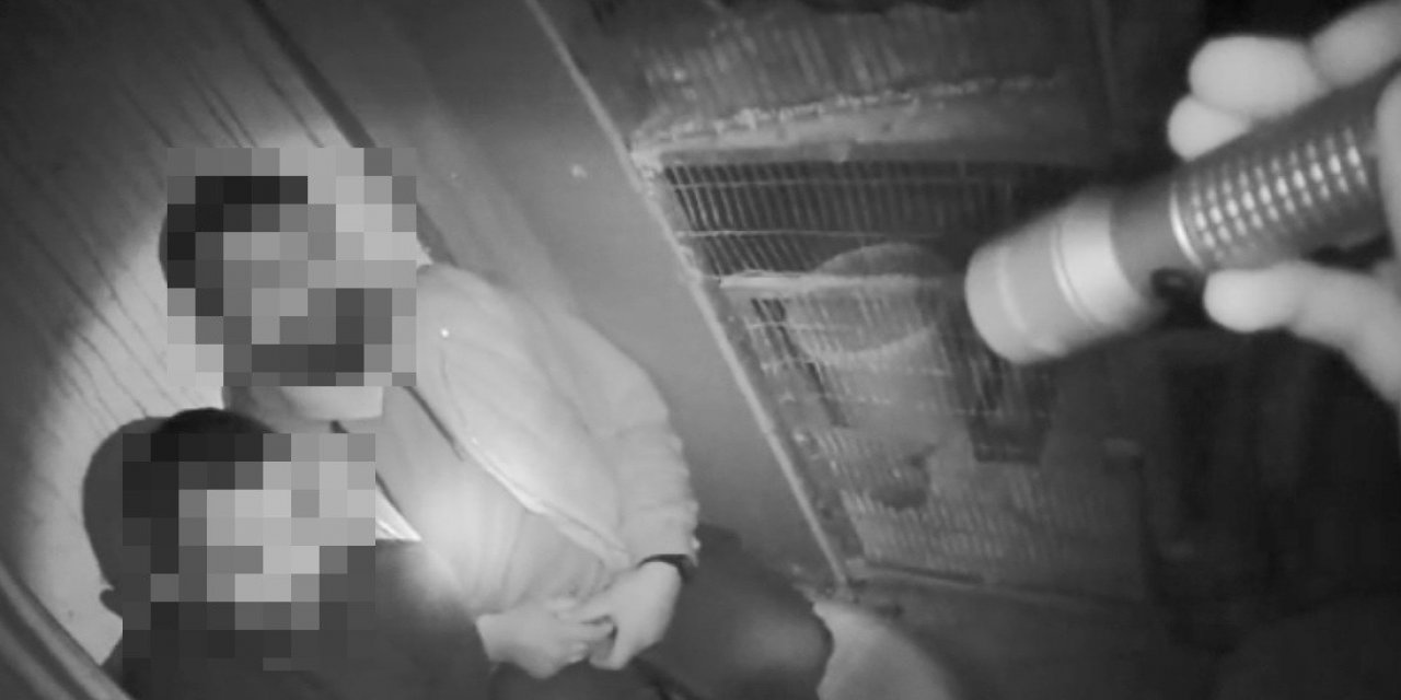 Polisi Görünce Dolabın İçine Saklandılar