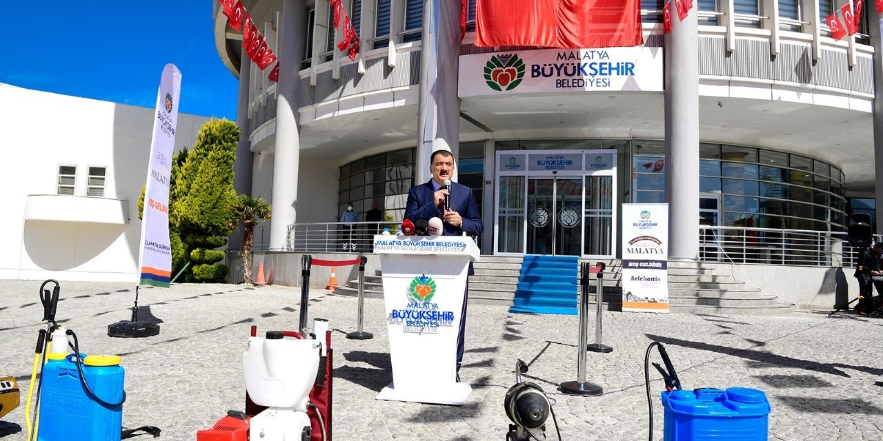 Malatya Büyükşehir, 2021 İlaçlama Sezonunu Başlattı