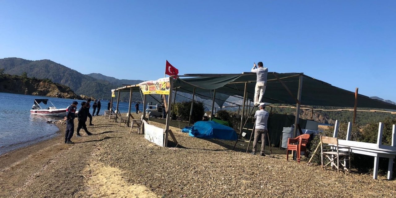 Dünyaca Ünlü Yassıca Adası’nda Yıkım