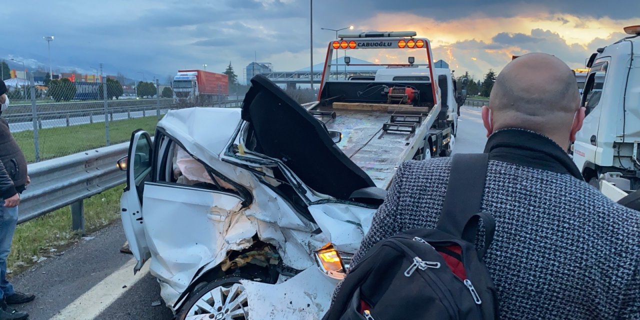 Düzce Tem’de 12 Araç Zincirleme Kaza: 9 Yaralı