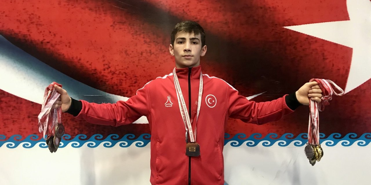 Milli Güreşçi Cihat’ın Hedefi Dünya Şampiyonluğu