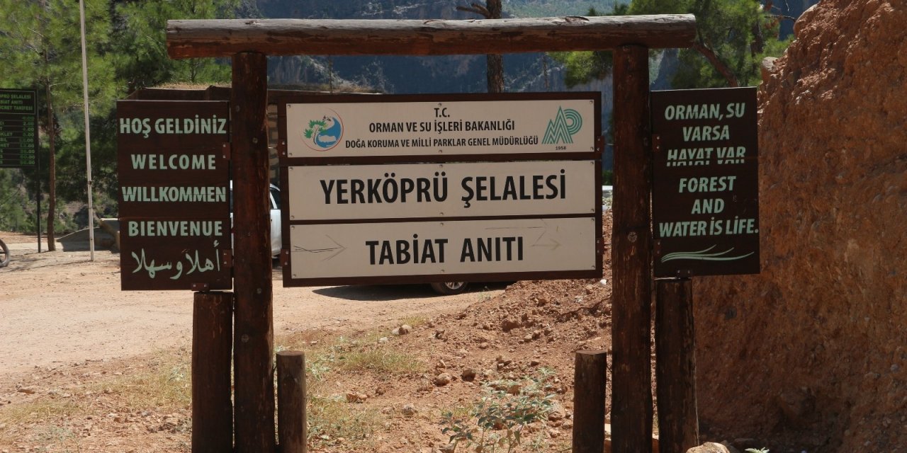 Mut Yerköprü Şelalesi “yaz Sezonunu” Bekliyor