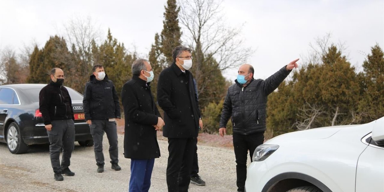 Kazaları Önlemek Amacıyla Yolda Güzergah Değişikliğine Gidildi