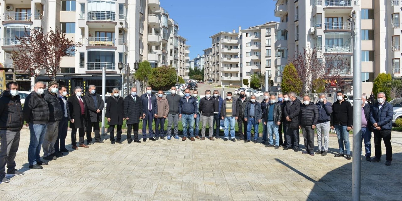 Başkan Yüksel Apartman Görevlileri İle Kahvaltıda Bir Araya Geldi