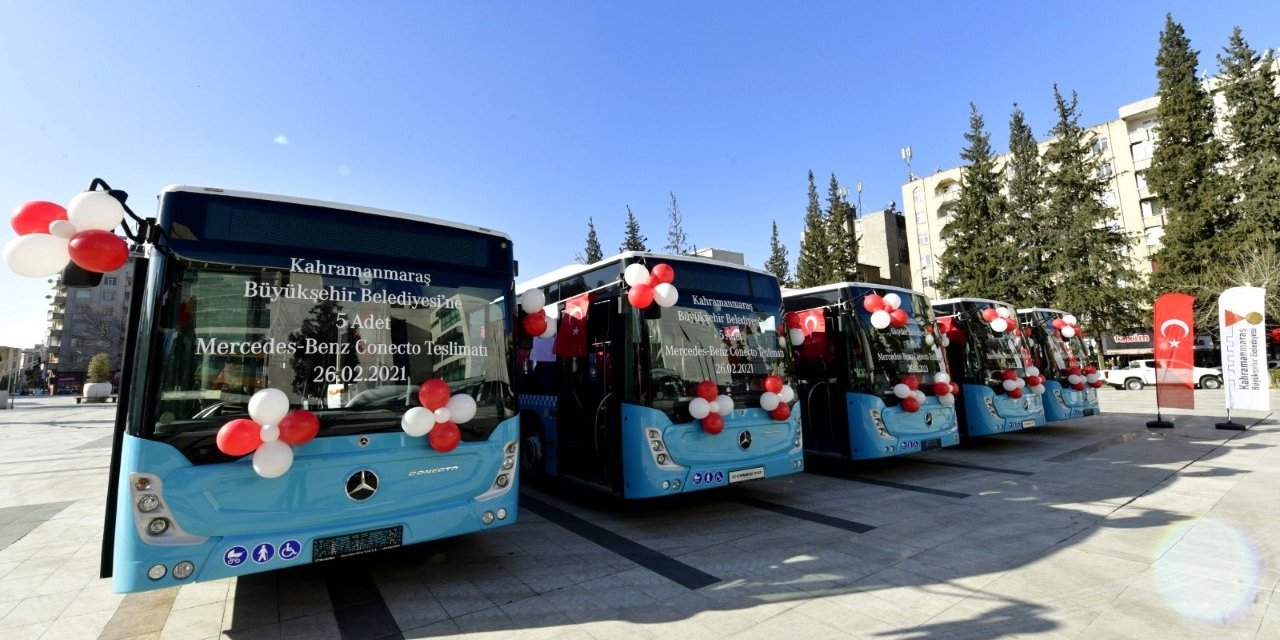 Kahramanmaraş’ta Kuzey Çevre Yoluna Yeni Otobüs Hattı