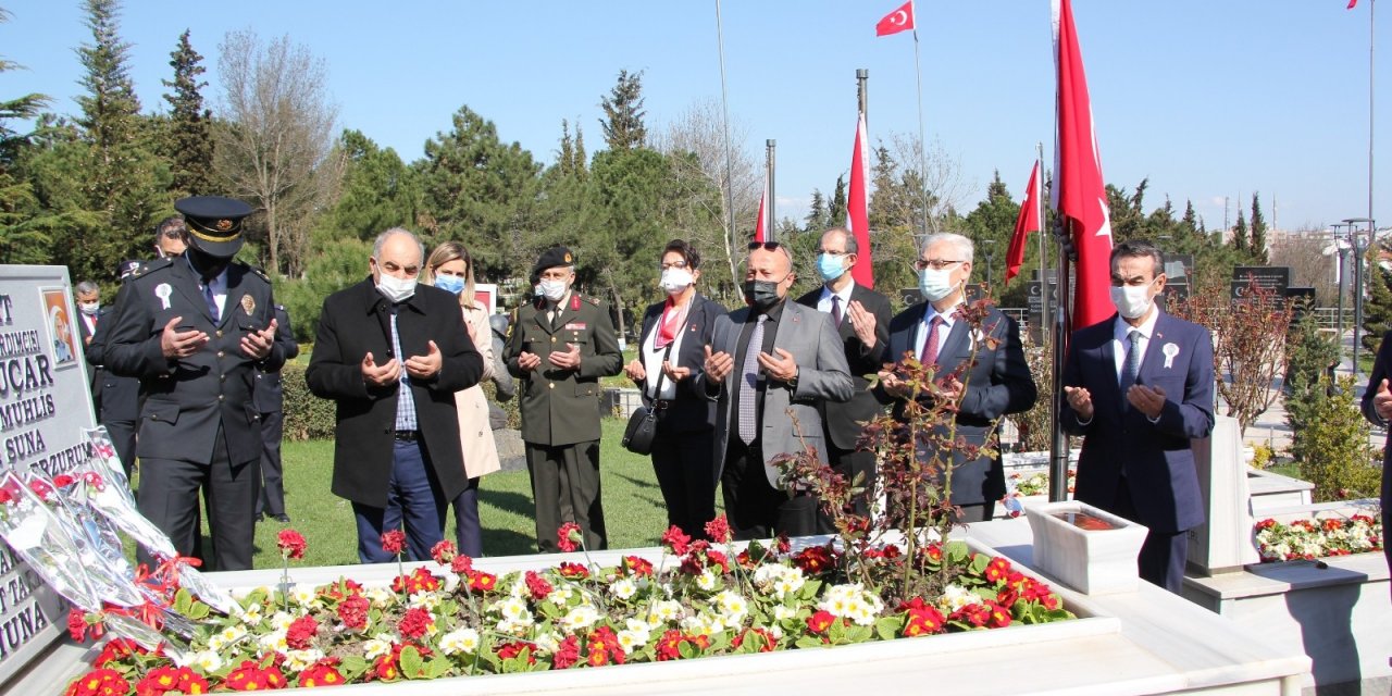 Şehit Komiser Yardımcısı Unutulmadı