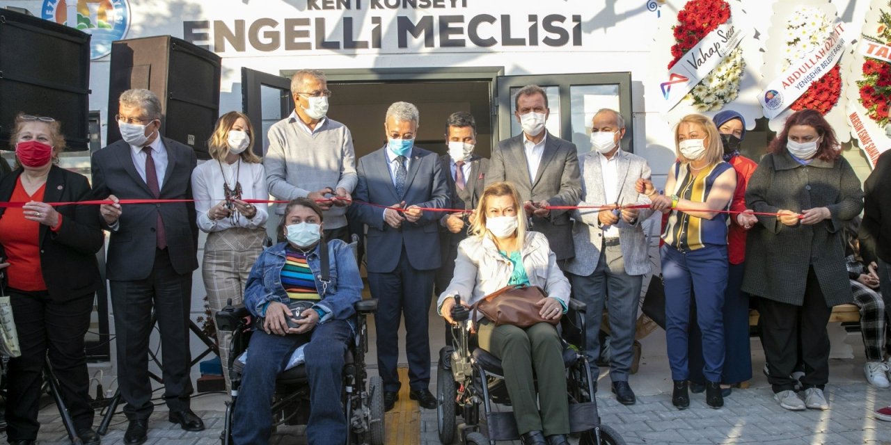 Engelliler, Mezitli’de Yeni Bir Yaşam Alanına Kavuştu