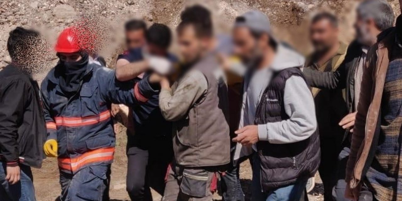 Mardin’de İş Makinesinin Üzerine Kaya Düştü: 1 Ölü, 1 Yaralı