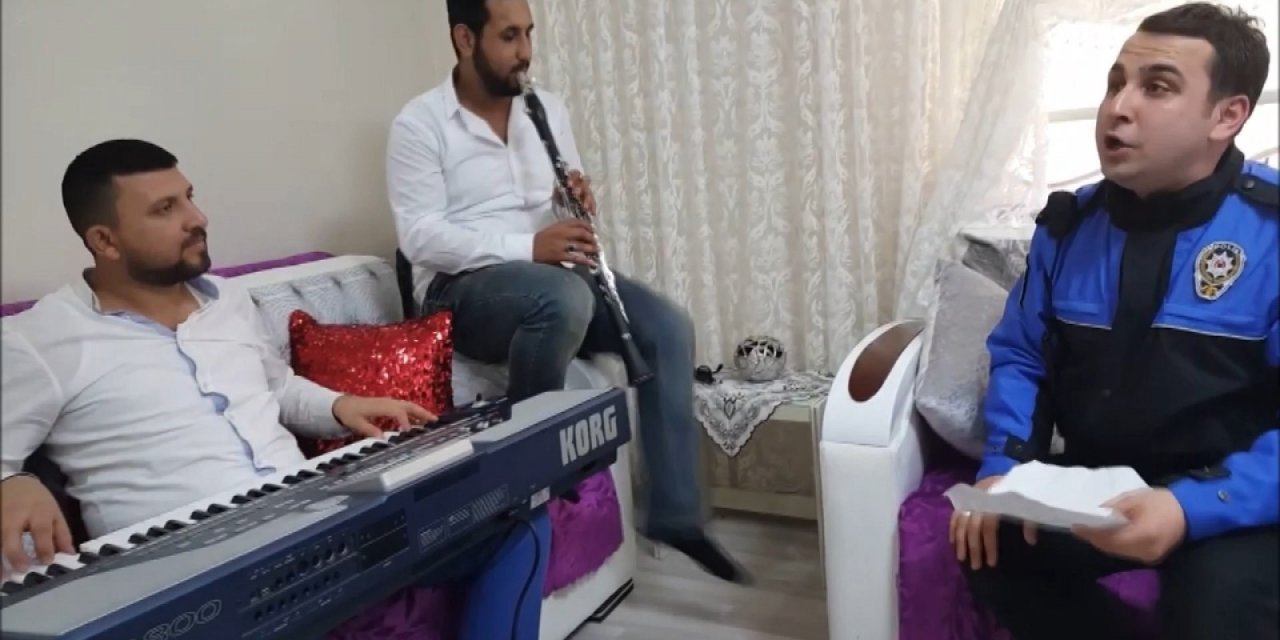 Toplum Polisi, Dolandırıcılara Dikkat Çekmek İçin Klip Çekti