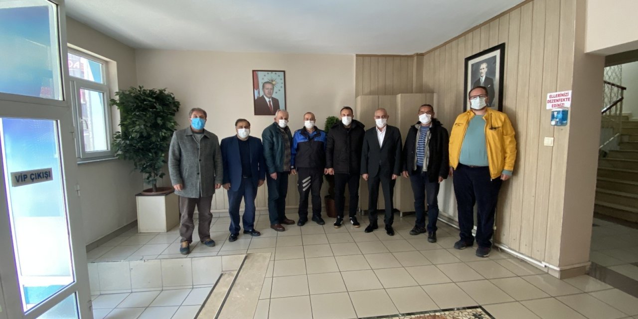 Gazeteciler Emniyet Müdürünü Ziyaret Etti