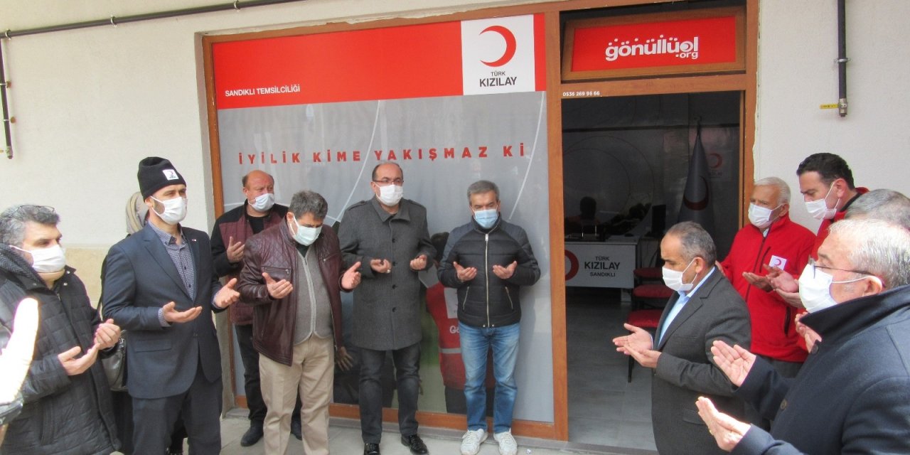 Türk Kızılay Sandıklı Şubesi Açıldı