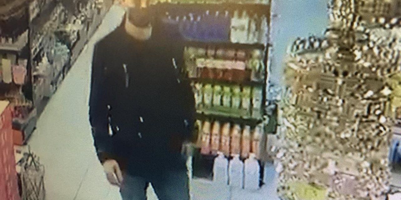 Marketten Şampuan Hırsızlığı Kameraya Yansıdı