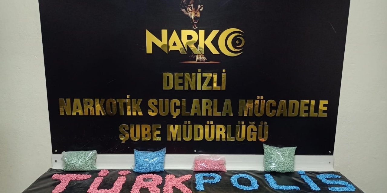 1 Milyon Değerinde 20 Bin Uyuşturucu Hap Ele Geçirildi