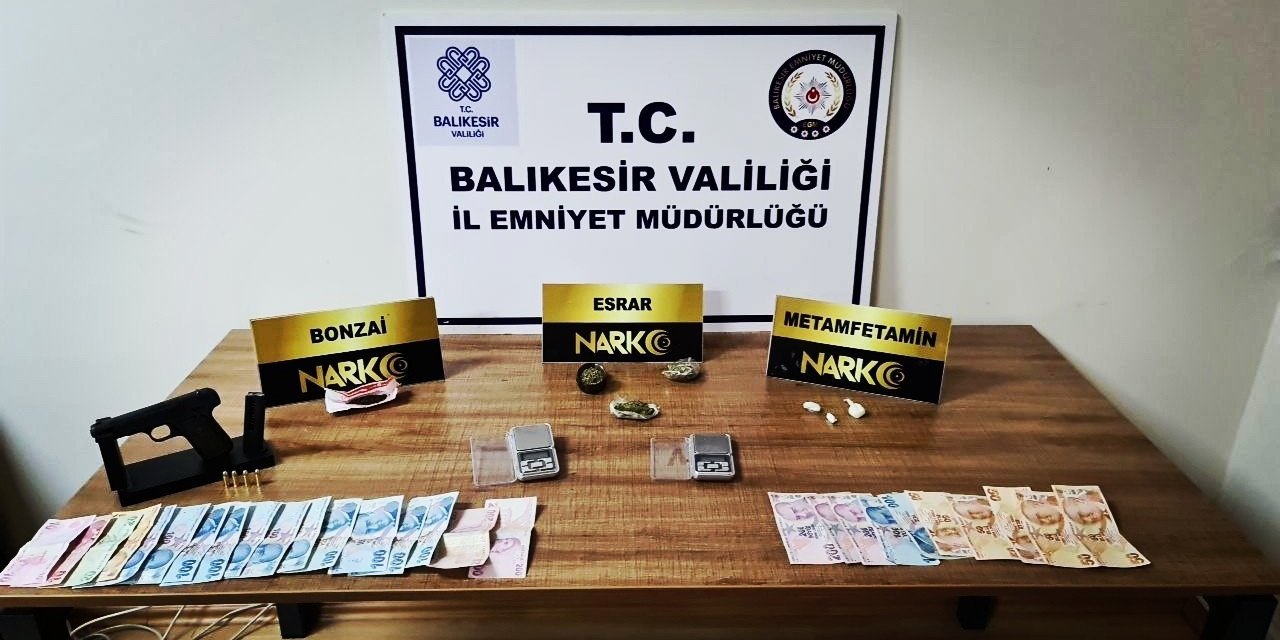 Balıkesir’de Uyuşturucu Operasyonunda 4 Kişi Tutuklandı