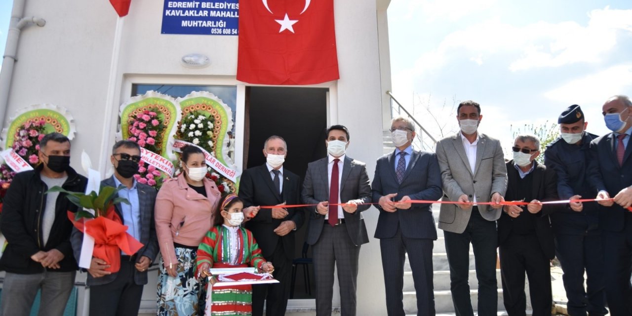 Kavlaklar’a Yeni Muhtarlık Binası
