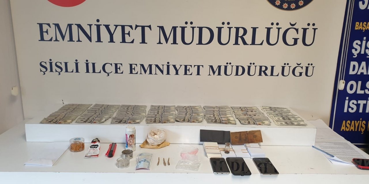 Şişli’de Sahte Dolar Operasyonu