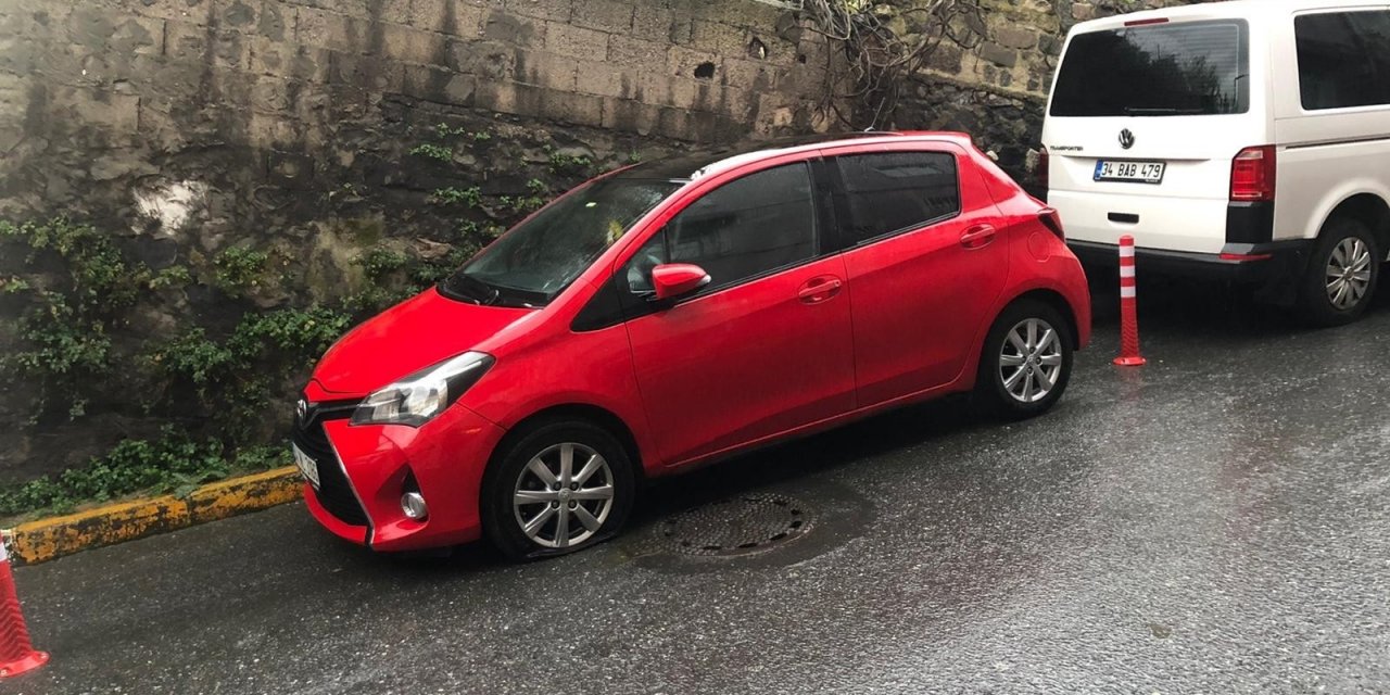 İ̇stanbul’da 20 Aracın Lastiğini Kesen Minik Afacanlar Yakalandı